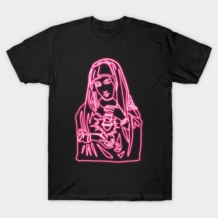 Virgin Mary portrait T-Shirt